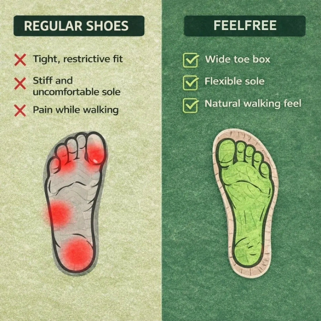 FeelFree – Ergonomic, Waterproof Barefoot Shoes