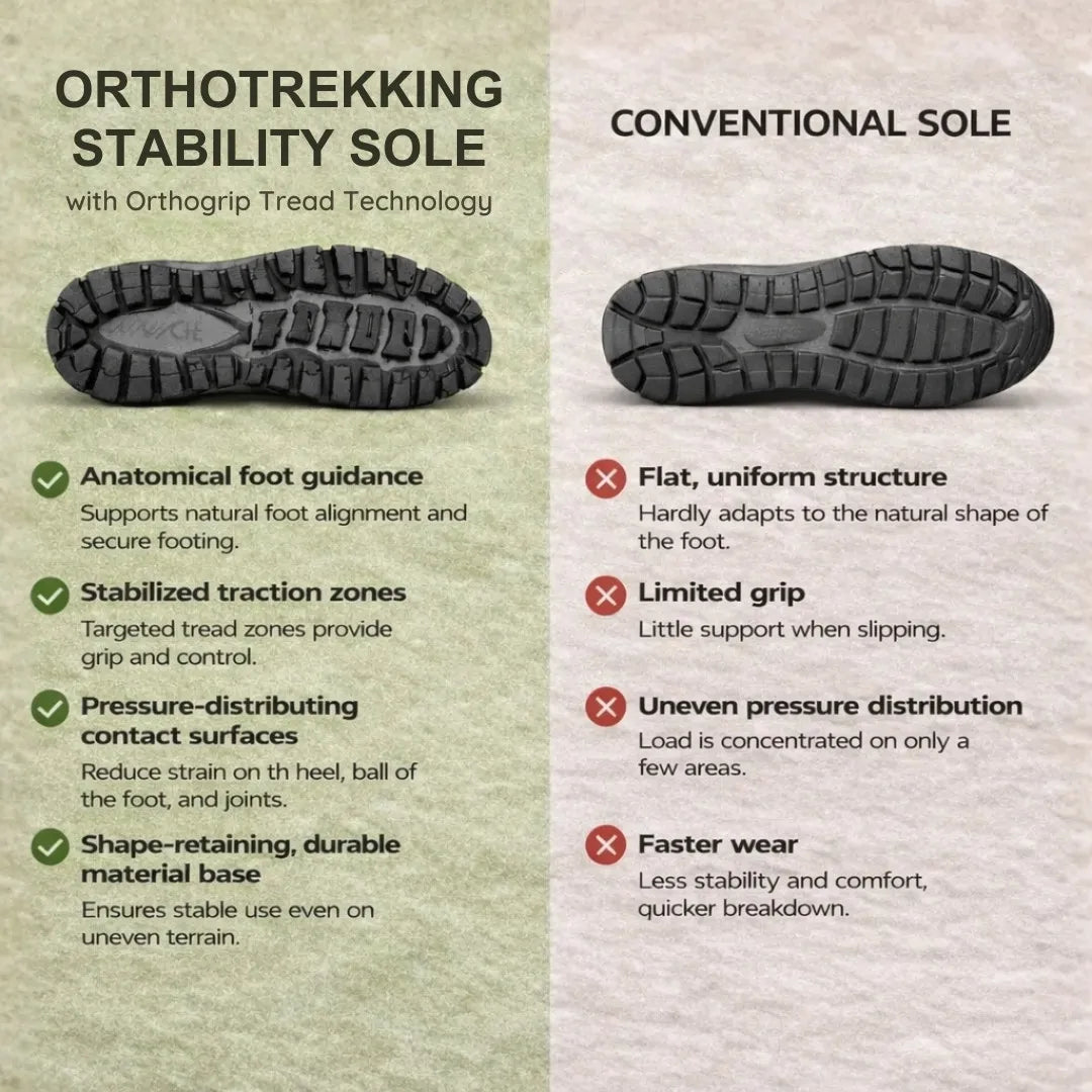 OrthoTrekking (2026) - Orthopedic Walking & Hiking shoes